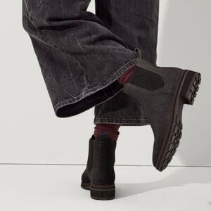 Rothy's The Lug Boot Women’s 7.5 Graphite Brown